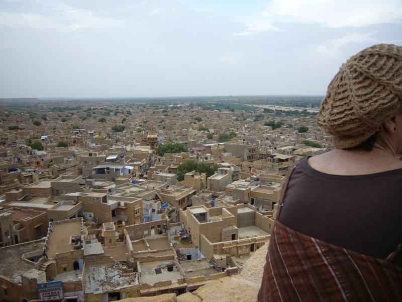 Travel - India - Rajasthan - Jaisalmer - The Red Fort - The Bastion Walls